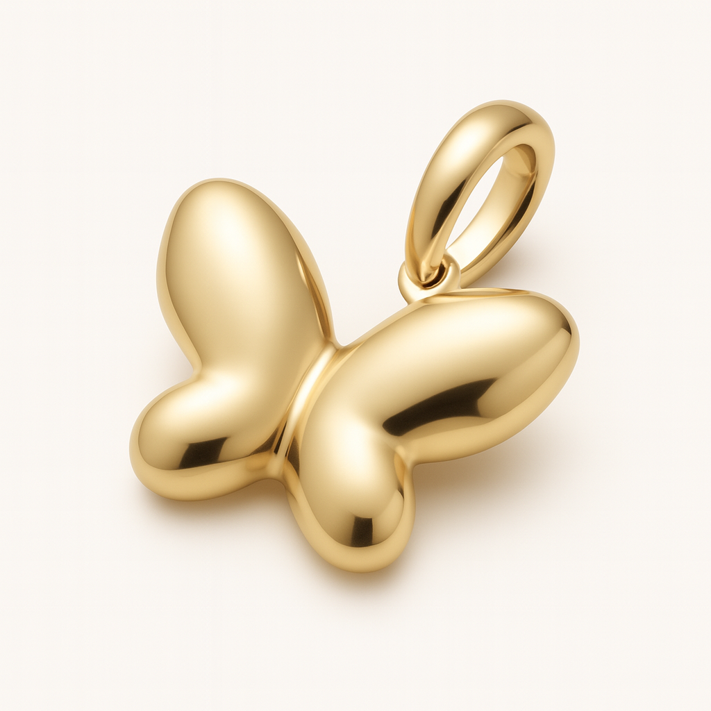 π¦ Butterfly Pendant β Silver or Gold-Plated