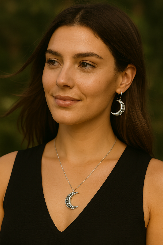 Crescent Moon Pendant