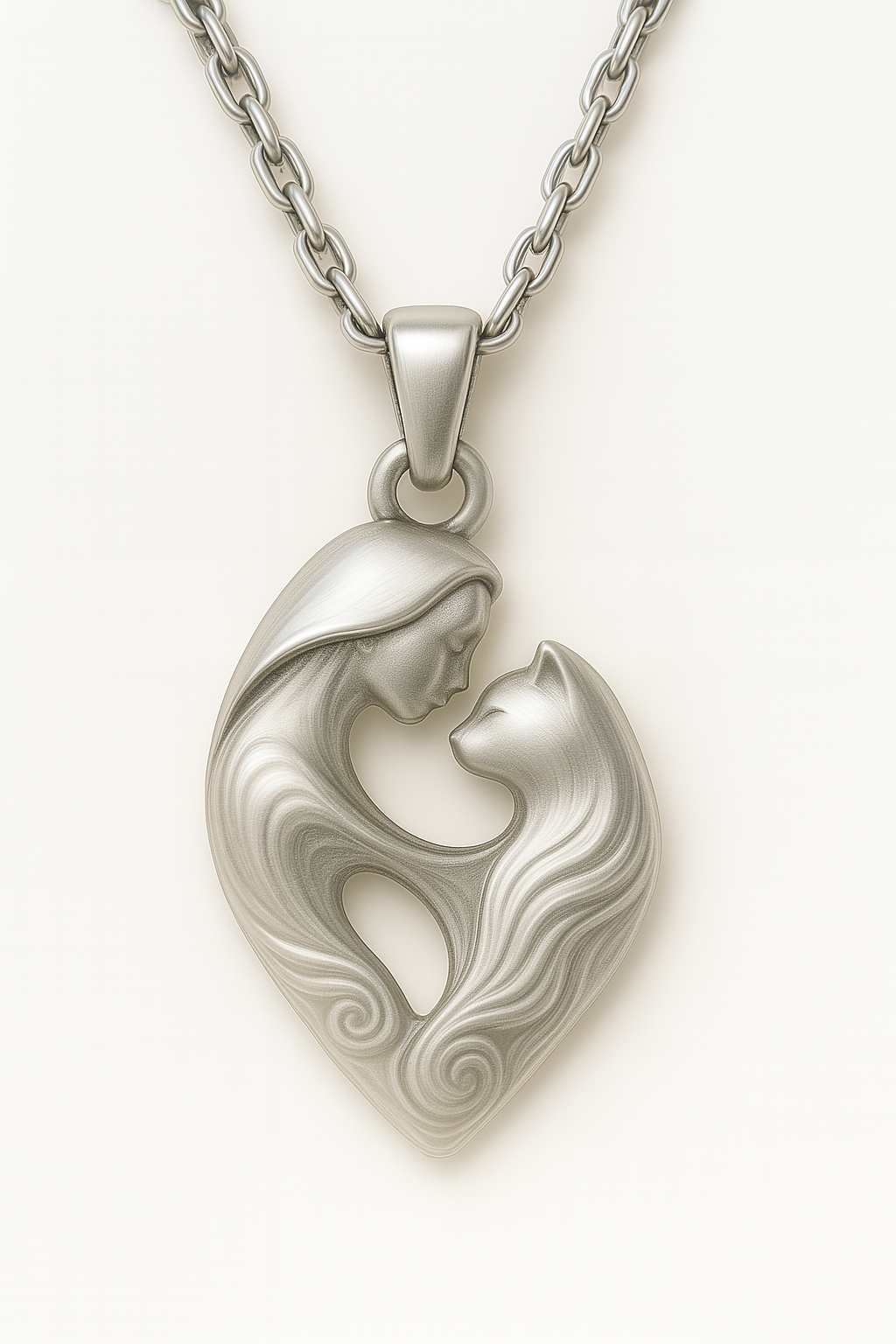 Totem Pendant – Heart Design for Dog or Cat Lovers