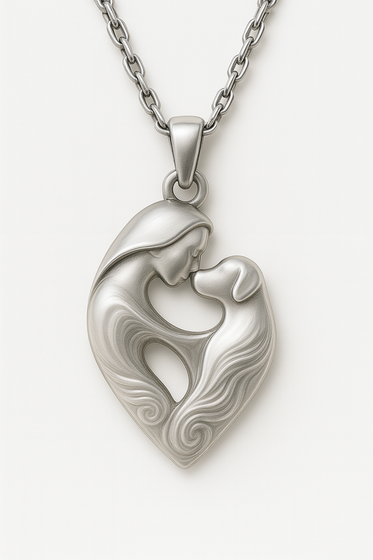 Totem Pendant – Heart Design for Dog or Cat Lovers