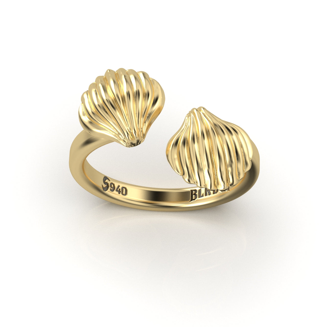 Seashell Ring – BLK DOG Custom Jewelry