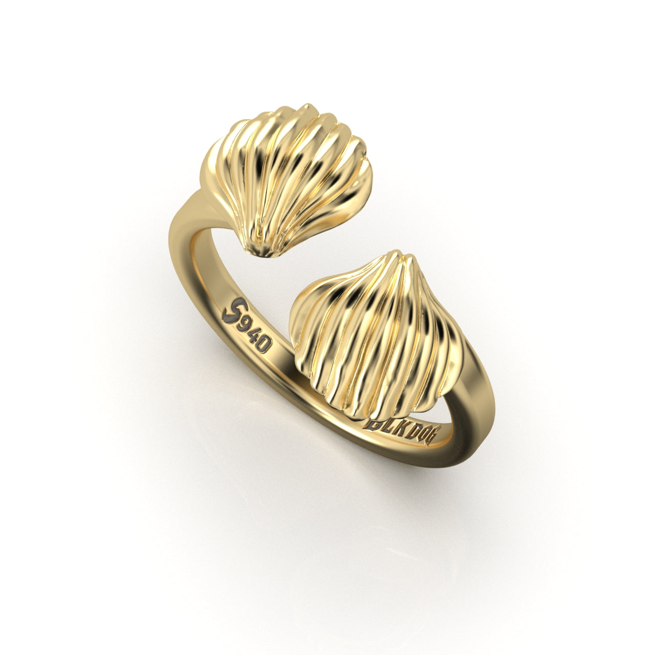 Seashell Ring – BLK DOG Custom Jewelry